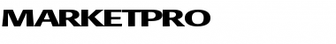 Download MARKETPRO Font