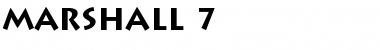 Download Marshall 7 Font