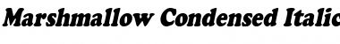 MarshmallowCondensed Italic Font