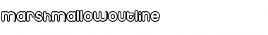 MarshmallowOutline Font