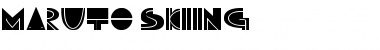 Download Maruto Skiing Font Download Maruto Skiing Font