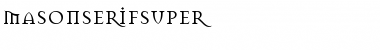 Download MasonSerifSuper Font Download MasonSerifSuper Font