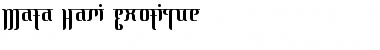 Mata Hari Font