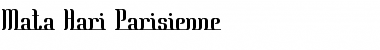 Mata Hari Parisienne Font