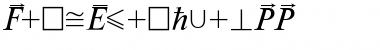 MathematicaBTT Regular Font