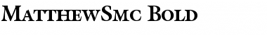 MatthewSmc Font