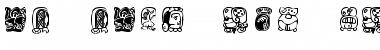 Download MayaMonthGlyphs Font Download MayaMonthGlyphs Font