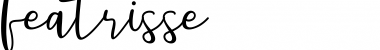 Download featrisse Font Download featrisse Font