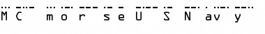 MC morse_US_Navy_Bugle_1920 S Font