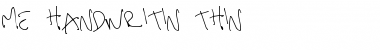 me handwritin Font