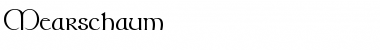 Download Mearschaum Font Download Mearschaum Font