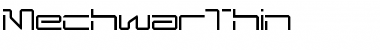 Download MechwarThin Font Download MechwarThin Font