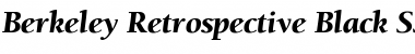 Download Berkeley Retrospective Black SSi Font