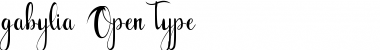 Download gabylia Font