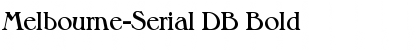 Download Melbourne-Serial DB Font
