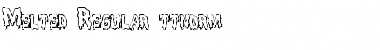 Download Melted Font Download Melted Font