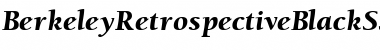 BerkeleyRetrospectiveBlackSSK Italic