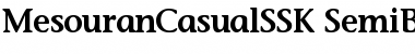 MesouranCasualSSK Font