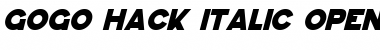 GoGo Hack Font