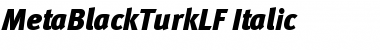 MetaBlackTurkLF Font