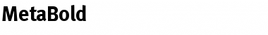 Download MetaBold Font Download MetaBold Font
