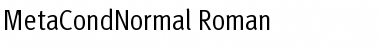 MetaCondNormal Font