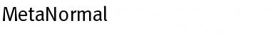 Download MetaNormal Font