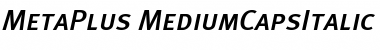 MetaPlus Medium Italic