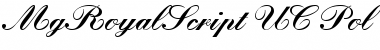 MgRoyalScript UC Pol Font