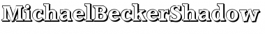 MichaelBeckerShadow-ExtraBold Normal Font