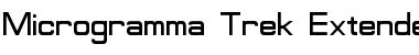 Download Microgramma Trek Extended Font Download Microgramma Trek Extended Font