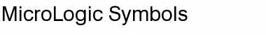 Download MicroLogic Symbols Font Download MicroLogic Symbols Font