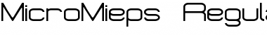 MicroMieps Regular Font