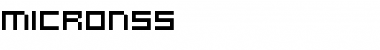 Download microN55 Font Download microN55 Font