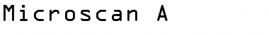 Download Microscan A Font Download Microscan A Font