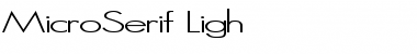Download MicroSerif-Ligh Font Download MicroSerif-Ligh Font