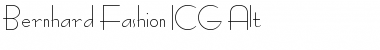 Bernhard Fashion ICG Alt Font