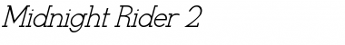 Midnight Rider 2 Font