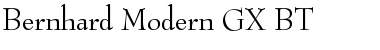Bernhard Modern GX BT Roman Font