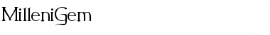 Download MilleniGem Font Download MilleniGem Font