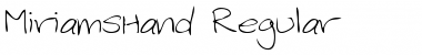 Download MiriamsHand Font