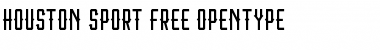 Houston Sport Free Regular Font