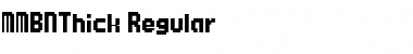 Download MMBNThick Font Download MMBNThick Font