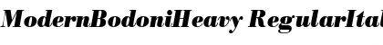 Download ModernBodoniHeavy Font