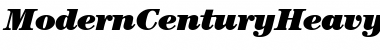 ModernCenturyHeavy RegularItalic