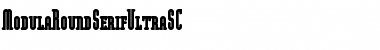 ModulaRoundSerifUltraSC Font