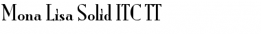 Download Mona Lisa Solid ITC TT Font