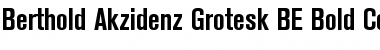 Berthold Akzidenz Grotesk BE Regular Font