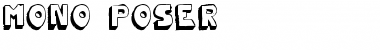 Mono2poser Regular Font