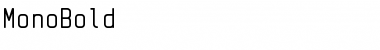 Download MonoBold Font Download MonoBold Font